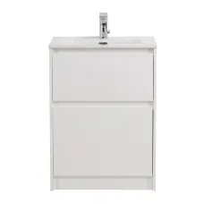 База под раковину напольная BelBagno KRAFT39-700/390-2C-PIA-BO Bianco Opaco