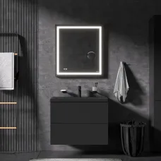 Комплект для ванной комнаты, зона красоты 75 см AM.PM Gem BK90GN Черный