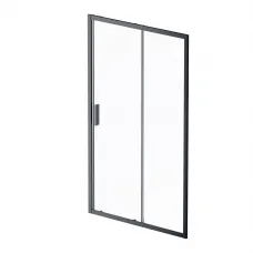 Душевая дверь AM.PM Gem 120 W90G-120-1-195BT профиль Черный матовый стекло прозрачное