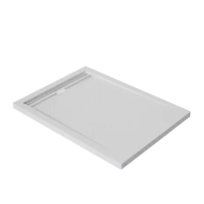 Акриловый поддон BelBagno TRAY-BB-DUE-AH-120/80-4-W0